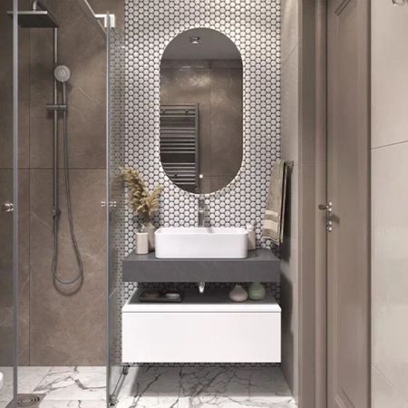 Столешница Velvex Unit 80, графит, артикул st.UNI.80-627