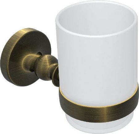 Стакан для зубных щеток Rush Crete CR35310 Бронза, артикул CR35310