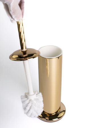 Stil Haus Giunone, напольный металлический ёрш, цвет золото, артикул G039(16)