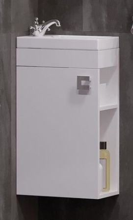 Тумба подвесная "Комо 40", белая, Сомо 40