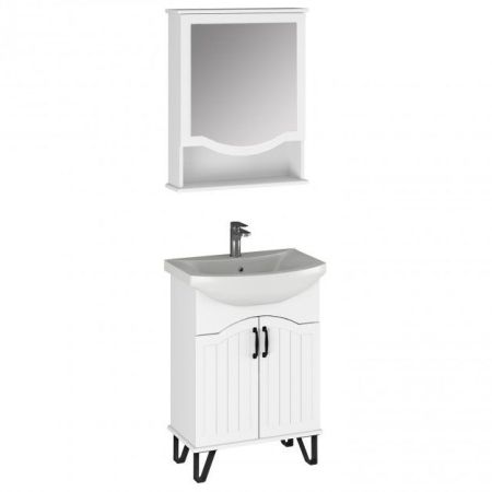 Тумба под раковину Runo Марсель 60 4620750028831 Белая