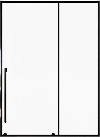 Душевая дверь Allen Brau Fantasy 150 3.11009.31 черный матовый, артикул 3.11009.31