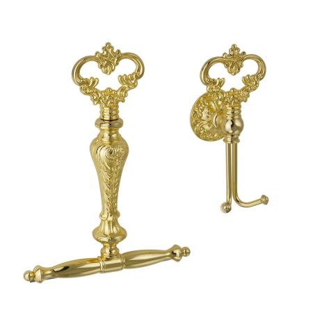 ELISABETTA Щетка для чистки стеклянных поверхностей, с крючком, золото, артикул 17084