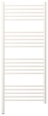 Полотенцесушитель электрический "БОГЕМА 3.0" прямая 1200х500 / МЭМ левый (Матовый белый), артикул 30-5804-1250