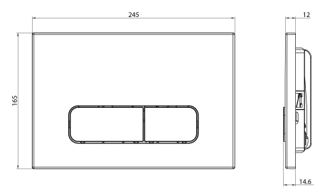 Клавиша для инсталляции CHARUS TM
Серия: ELEGIA
Материал: Пластик ABS
Тип: Механический
Размер: 245*165*12
Цвет: Матовый песок, артикул FP.320.51.01