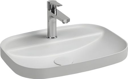 Раковина накладная Allen Brau Fantasy Sphere 55 4.11034.21 белый матовый, артикул 4.11034.21