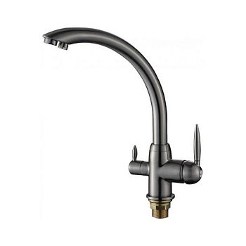 Смеситель для кухни с подключением к фильтру Savol S-L1699L, сатин