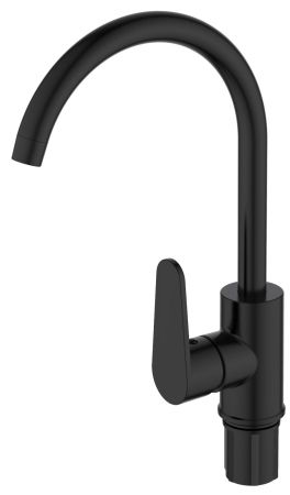 Смеситель Waterfall для кухни, R-излив, черный, артикул: WF519RB, артикул WF519RB