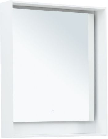 Зеркало Aquanet Милан 70 белый глянец