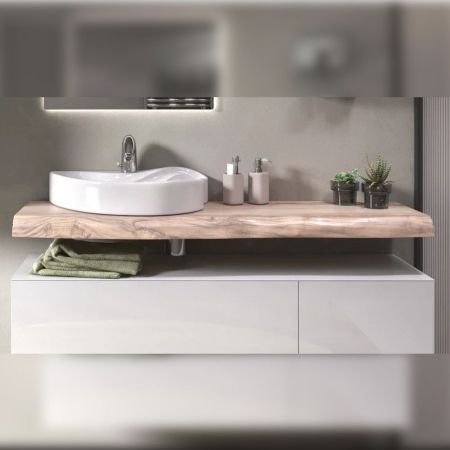 Столешница Velvex Felay 140 натуральное дерево, без отверстий, артикул stFEL.140-71