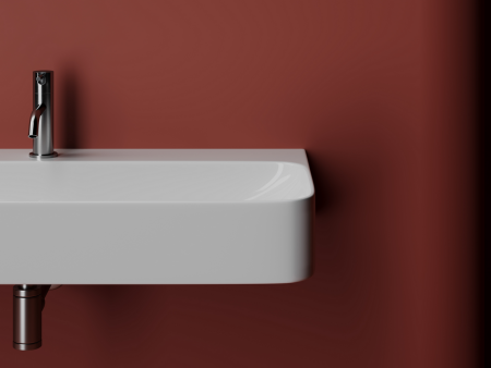 Умывальник Аура (Aura) с 1 отверстием для смесителя, без перелива 1000x470x135мм, артикул CN2007