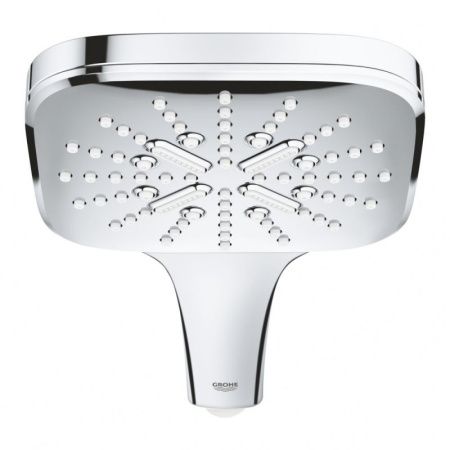 Ручной душ, Hansgrohe, Raindance Select E, диаметр лейки, мм-150, форма-прямоугольная, количество режимов-3, тип струи-RainAir, CaresseAir, Mix, цвет-хром Ручной душ, Hansgrohe, Raindance Select E, диаметр лейки, мм-150, форма-прямоугольная, количество режимов-3, тип струи-RainAir, CaresseAir, Mix, цвет-хром