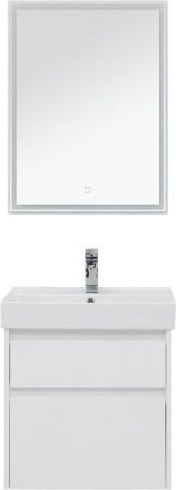 Мебель для ванной Aquanet Nova Lite 60 белый (2 ящика), артикул 00242921