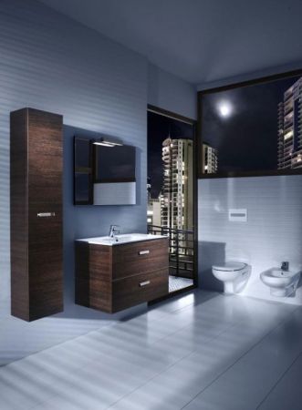 Шкаф пенал Roca Victoria Nord 30 ZRU9000025 подвесной Венге, артикул ZRU9000025