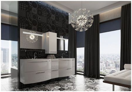 Шкаф навесной De Aqua Тока 4 35 R белый, артикул 00167534