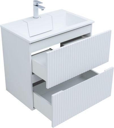 Тумба под раковину Aquanet Джейн 70 белый матовый, артикул 00313285