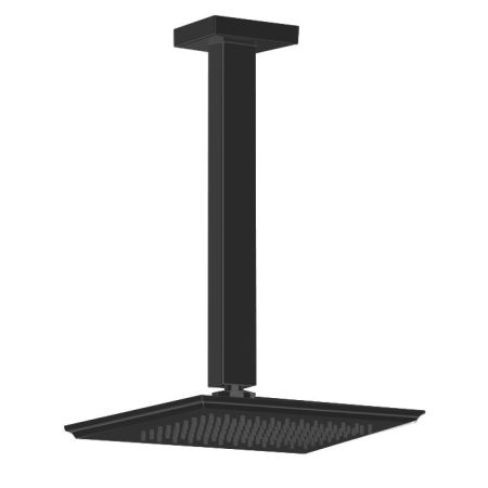 Gessi Eleganza Верхний душ потолочный, высота от 115 до 1865мм, цвет: черный металлик, артикул 46150#706