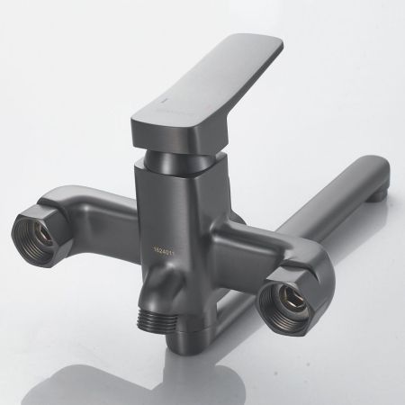 Смеситель для ванны Shevanik S9902T, оружейная сталь, артикул S9902T