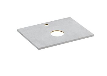 Столешница Cersanit STONE из керамогранита Balance 60x45x2 серый матовый (64185)