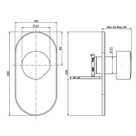 Fima Carlo Frattini SO Ручка для смесителя, цвет: чёрный матовый