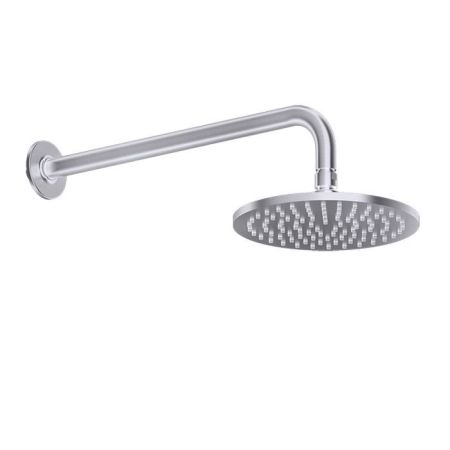 GESSI INCISO Душевая головка настенная, шарнирная на 1/2”,  Ø200мм, цвет: Finox Brushed Nickel