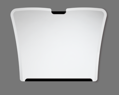 Devon Summertime Antique Зеркало 1050х810х26 мм, со вставками из крашенного дерева цвет deep black, артикул EFSPSUMMER-BL