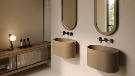 Zenon Guadiana, подвесная раковина закругленной формы, 50х30хh28 см, цвет белый матовый, артикул 4000.000.000.000.39674