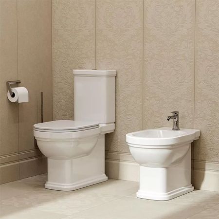 Биде POMPEI напольное, белое глянцевое, артикул PO.bidet.01