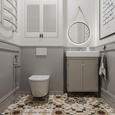 Комплект 4 в 1 инсталляции для подвесного унитаза Lavinia Boho Relfix 77020017