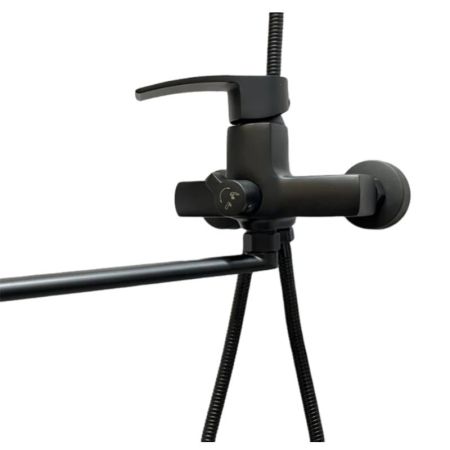 Смеситель для ванны D-Lin D147365-A, черный