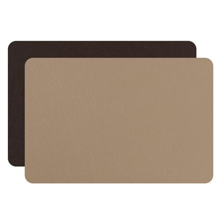 ADJ Прямоугольный плейсмат, 45x30 см., цвет: капучино/шоколад, артикул 0002.04/06