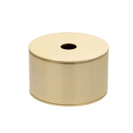 OASIS DEFILE Контейнер Ø110х65 мм., настольный, гладкий, цвет золото, артикул 0AGD024OR