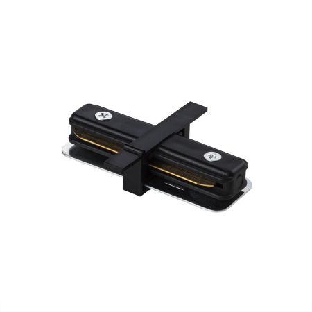 Соединитель малый прямой однофазный для встраиваемых треков Barra Lightstar 501107, артикул 501107