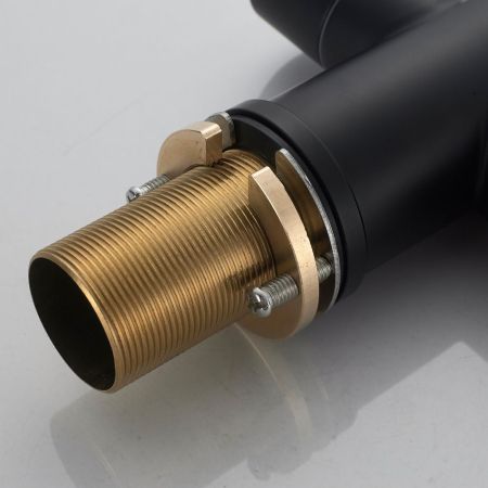 Смеситель для кухни с подключением фильтра Shevanik S248H, черный