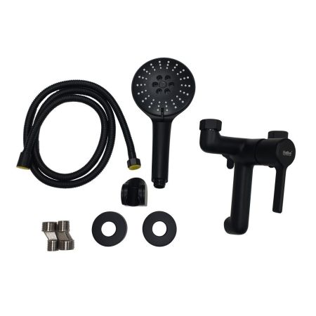 Смеситель для ванны Haiba HB60814-7, черный