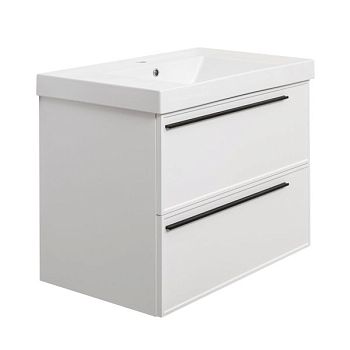 Тумба под раковину подвесная La Fenice Elba TWIN FNC-01-ELB-B-80-2, белая