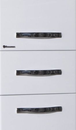 Шкаф пенал Bellezza Анкона 40 4629605101019 с бельевой корзиной R Белый, артикул 4629605101019