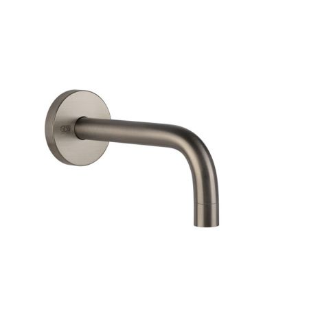 Gessi Emporio Via tortona Настенный излив короткий, цвет: Finox Brushed Nickel, артикул 38780#149