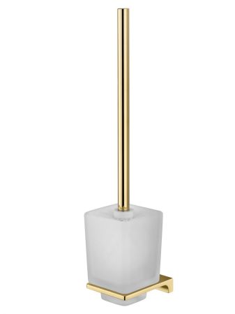 Туалетный ершик в комплекте WONZON & WOGHAND ECLIPSE, Глянцевое золото (WW-9129-LG), артикул WW-9129-LG