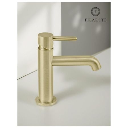 Смеситель для раковины FILARETE Roun FL5020MG, матовое золото