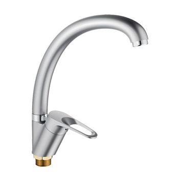 Смеситель для кухни Haiba HB4313-1, серый