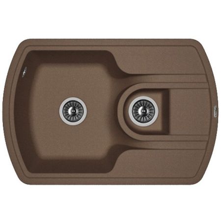 Кухонная мойка Florentina Нире-760К 20.200.D0760 Антрацит, артикул 20.200.D0760.302