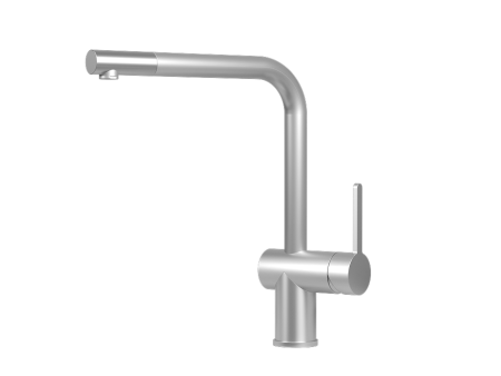 Смеситель для кухни GRANULA (5017, НЕРЖ), артикул 5017, НЕРЖ