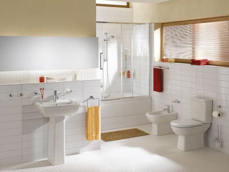 Комплект раковина 55 см Form 300 + пьедестал, артикул 9602B003-7650