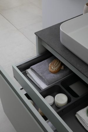 Тумба под раковину Allen Brau Fantasy 80 1.11002.PWM папирус матовый, артикул 1.11002.PWM