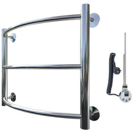 Электрический полотенцесушитель Тругор Приоритет 1 элТЭН 50x40 Хром