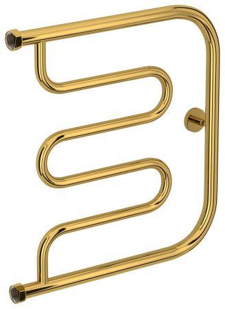 Полотенцесушитель водяной "Лира+" 500х500 Н. Г. 1" (Золото)