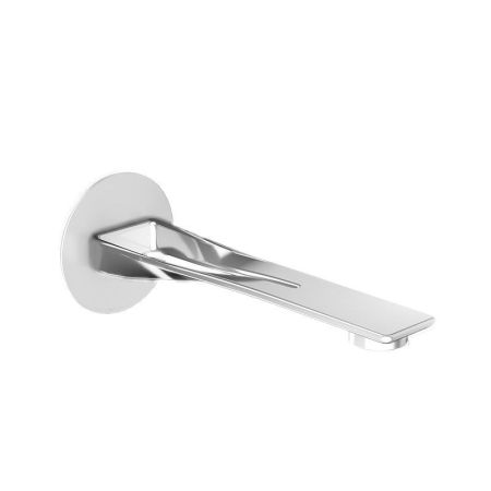 Излив Webert One-B AC1039741, белый/сталь, артикул AC1039741