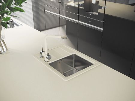 Кухонная мойка Florentina КОМБИ 21.390.B0650.202, шампань, артикул 21.390.B0650.202