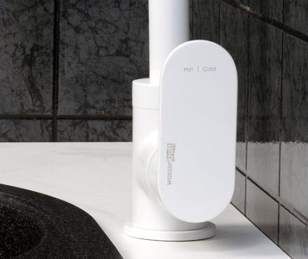 Смеситель для кухни WasserKRAFT Mindel 8507 Белый матовый